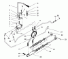 Toro 73401 (314-H) - 314-H Garden Tractor, 1994 (4900001-4999999) Listas de piezas de repuesto y dibujos HYDRAULIC CONTROL SYSYTEM