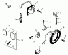 Toro 73401 (314-H) - 314-H Garden Tractor, 1994 (4900001-4999999) Listas de piezas de repuesto y dibujos IGNITION SYSTEM