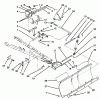 Toro 79251 - 48" Snow Blade, 1993 (39000001-39999999) Listas de piezas de repuesto y dibujos BLADE ASSEMBLY