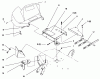 Toro 79301 - 42"/48" Vacuum Bagger, 1994 (4900001-4999999) Listas de piezas de repuesto y dibujos 42" DECK COMPONENTS ASSEMBLY