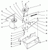 Toro 79301 - 42"/48" Vacuum Bagger, 1995 (5900001-5999999) Listas de piezas de repuesto y dibujos DRIVE COMPONENTS ASSEMBLY