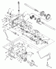 Toro 73440 (416-8) - 416-8 Garden Tractor, 1995 (5900001-5900222) Listas de piezas de repuesto y dibujos TRANSMISSION 8-SPEED #1