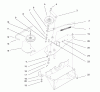 Toro 79301 - 42"/48" Vacuum Bagger, 1997 (7900001-7900475) Listas de piezas de repuesto y dibujos DRIVE COMPONENTS