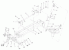Toro 73448 (314-8) - 314-8 Garden Tractor, 1998 (8900500-8999999) Listas de piezas de repuesto y dibujos FRAME AXLE AND STEERING SYSTEM