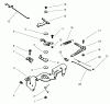 Toro 73471 (518xi) - 518xi Garden Tractor, 1999 (9900001-9999999) Listas de piezas de repuesto y dibujos GROUP 9-ENGINE CONTROLS (MODEL 73471 ONLY)