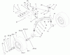 Toro 73471 (518xi) - 518xi Garden Tractor, 2001 (210000001-210999999) Listas de piezas de repuesto y dibujos TIE RODS, SPINDLE & FRONT AXLE ASSEMBLY