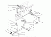 Toro 73501 (520-H) - 520-H Garden Tractor, 1995 (59000412-59002868) Listas de piezas de repuesto y dibujos HYDROSTATIC LIFT LINKAGE