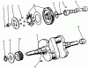 Toro 73501 (520-H) - 520-H Garden Tractor, 1995 (59002947-59999999) Listas de piezas de repuesto y dibujos CAMSHAFT & CRANKSHAFT