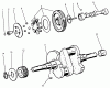 Toro 73502 (520-H) - 520-H Garden Tractor, 1997 (7900001-7999999) Listas de piezas de repuesto y dibujos CAM & CRANKSHAFTS