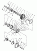 Toro 73520 (520-H) - 520-H Garden Tractor, 1995 (5900178-5999999) Listas de piezas de repuesto y dibujos EATON HYDROSTATIC TRANSMISSION #1100-062