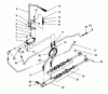 Toro 73520 (520-H) - 520-H Garden Tractor, 1995 (5900178-5999999) Listas de piezas de repuesto y dibujos HYDRAULIC CONTROL SYSTEM