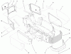 Toro 73546 (520Lxi) - 520Lxi Garden Tractor, 1998 (8900001-8999999) Listas de piezas de repuesto y dibujos GRILLE AND SIDE PANEL ASSEMBLY