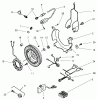 Toro 73547 (520Lxi) - 520Lxi Garden Tractor, 2000 (200000001-200000241) Listas de piezas de repuesto y dibujos ELECTRICAL COMPONENTS ASSEMBLY