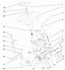 Toro 73547 (520Lxi) - 520Lxi Garden Tractor, 2000 (200000001-200000241) Listas de piezas de repuesto y dibujos POWER STEERING & TILT ASSEMBLY