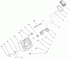 Toro 73561 (522xi) - 522xi Garden Tractor, 2000 (000000001-000999999) Listas de piezas de repuesto y dibujos DASH ASSEMBLY