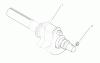 Toro 73561 (550) - 550 Garden Tractor, 2005 (250000001-250999999) Listas de piezas de repuesto y dibujos CRANKSHAFT ASSEMBLY KOHLER CH22S-66545