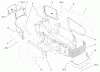 Toro 73561 (550) - 550 Garden Tractor, 2005 (250000001-250999999) Listas de piezas de repuesto y dibujos GRILL AND SIDE PANEL ASSEMBLY