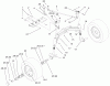 Toro 73590 (523Dxi) - 523Dxi Garden Tractor, 2002 (220000001-220999999) Listas de piezas de repuesto y dibujos TIE RODS, SPINDLE & FRONT AXLE ASSEMBLY
