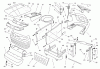 Toro 74570 (170-DH) - 170-DH Lawn Tractor, 2001 (210000001-210999999) Listas de piezas de repuesto y dibujos BODY ASSEMBLY #2