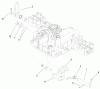 Toro 74573 (DH 200) - DH 200 Lawn Tractor, 2008 (280000001-280999999) Listas de piezas de repuesto y dibujos CONTROL SHAFT ASSEMBLY TRANSMISSION ASSEMBLY NO. 114-3155