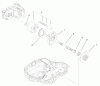 Toro 74590 (190-DH) - 190-DH Lawn Tractor, 2001 (210000001-210999999) Listas de piezas de repuesto y dibujos MOTOR SHAFT ASSEMBLY