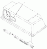 Toro 93-9257 - CE Kit For Model 79203 Listas de piezas de repuesto y dibujos BAG TOP ASSEMBLY