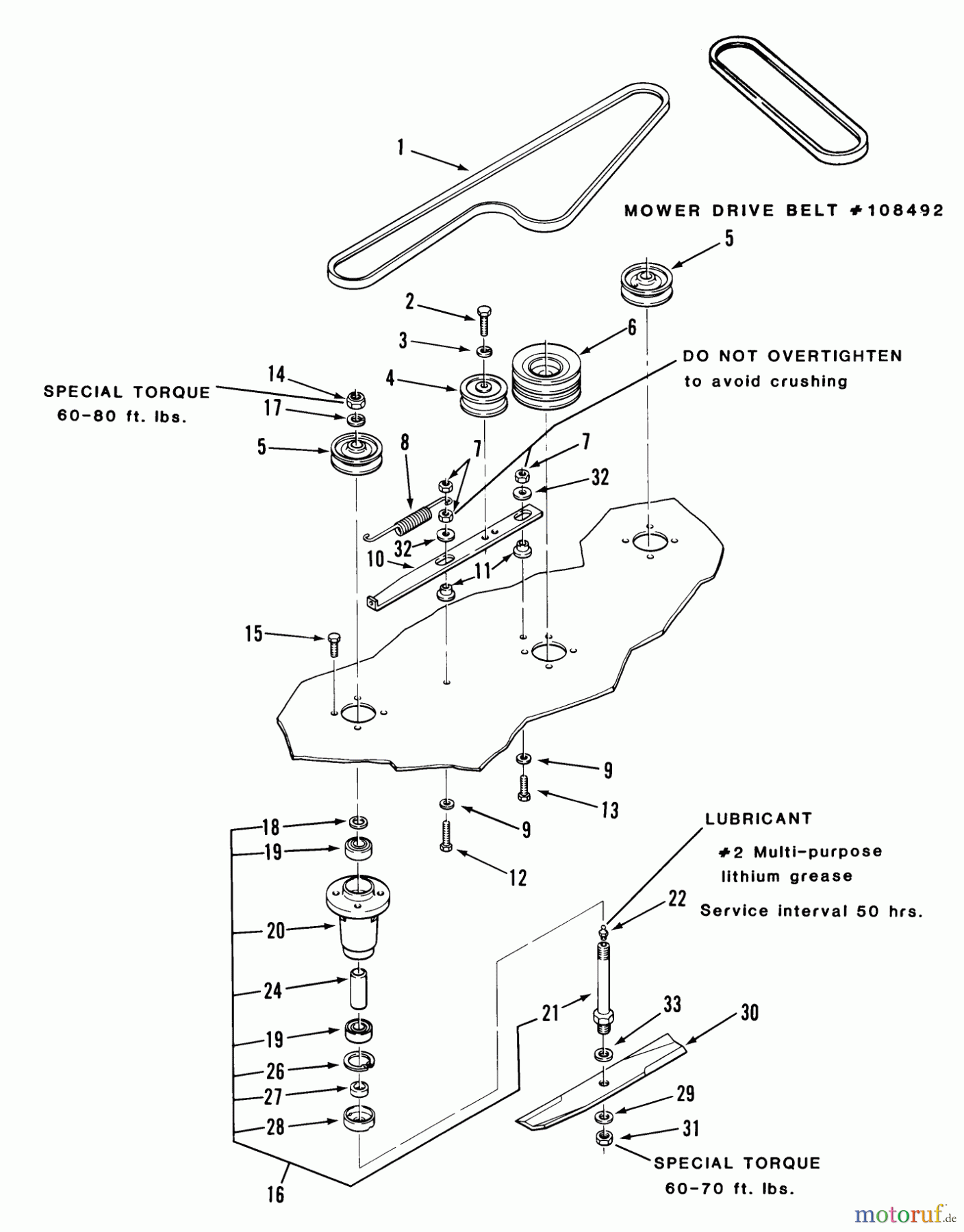  Toro Neu Mowers, Rear-Engine Rider 23-11BP02 (A-111) - Toro A-111 5-Speed Rear Engine Rider, 1983 36 IN./92 CM SPINDLES-8 HP RIDER (23-08BX01)