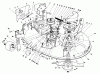 Toro 55600 - HMR-1200, 1989 (9000001-9999999) Listas de piezas de repuesto y dibujos 38" CUTTING DECK ASSEMBLY