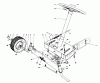 Toro 56006 - 25" Premium Rider, 1980 (0000001-0999999) Listas de piezas de repuesto y dibujos FRONT AXLE ASSEMBLY