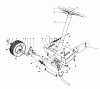 Toro 56006 - 25" Premium Rider, 1981 (1000001-1999999) Listas de piezas de repuesto y dibujos FRONT AXLE ASSEMBLY