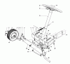 Toro 56027 - 25" Premium Rider Keylectric, 1975 (5000001-5999999) Listas de piezas de repuesto y dibujos FRONT AXLE ASSEMBLY