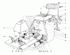 Toro 56033 - 25" Premium Rider Keylectric, 1975 (5000001-5999999) Listas de piezas de repuesto y dibujos BODY AND SEAT ASSEMBLY