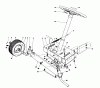 Toro 56033 - 25" Premium Rider Keylectric, 1975 (5000001-5999999) Listas de piezas de repuesto y dibujos FRONT AXLE ASSEMBLY