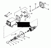 Toro 56044 - 25" Premium Rider Keylectric, 1980 (0000001-0999999) Listas de piezas de repuesto y dibujos 12 VOLT ELECTRIC STARTER NO. 33606