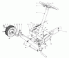 Toro 56044 - 25" Premium Rider Keylectric, 1980 (0000001-0999999) Listas de piezas de repuesto y dibujos FRONT AXLE ASSEMBLY