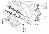 Toro 56044 - 25" Premium Rider Keylectric, 1980 (0000001-0999999) Listas de piezas de repuesto y dibujos TRANSMISSION ASSEMBLY-26-5440