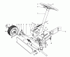 Toro 56080 - 25" Whirlwind Premium Rider, 1980 (0000001-0999999) Listas de piezas de repuesto y dibujos FRONT AXLE ASSEMBLY