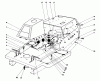 Toro 56125 (7-25) - 7-25 Rear Engine Rider, 1985 (5000001-5999999) Listas de piezas de repuesto y dibujos BODY ASSEMBLY