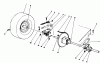 Toro 56128 (8-25) - 8-25 Rear Engine Rider, 1990 (0000001-0999999) Listas de piezas de repuesto y dibujos REAR AXLE ASSEMBLY