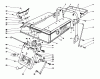 Toro 56132 (8-25) - 8-25 Recycler Rider, 1992 (2000001-2999999) Listas de piezas de repuesto y dibujos REAR BODY ASSEMBLY