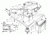 Toro 56132 (825) - 825 Recycler Rider, 1991 (1000001-1999999) Listas de piezas de repuesto y dibujos ENGINE ASSEMBLY