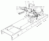 Toro 56138 (8-32) - 8-32 Rear Engine Rider, 1983 (3000001-3999999) Listas de piezas de repuesto y dibujos TRANSMISSION LINKAGE ASSEMBLY