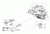 Toro 56145 (8-32) - 8-32 Rear Engine Rider, 1986 (6000001-6999999) Listas de piezas de repuesto y dibujos ENGINE ASSEMBLY (MODEL NO. 56138)