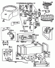 Toro 56145 (8-32) - 8-32 Rear Engine Rider, 1983 (3000001-3999999) Listas de piezas de repuesto y dibujos ENGINE BRIGGS & STRATTON MODEL NO. 191707-2132-01 #2