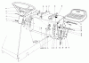 Toro 56145 (8-32) - 8-32 Rear Engine Rider, 1983 (3000001-3999999) Listas de piezas de repuesto y dibujos SEAT & STEERING WHEEL ASSEMBLY