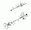 Toro 56150 (8-32) - 8-32 Professional Rider, 1988 (8000001-8999999) Listas de piezas de repuesto y dibujos DIFFERENTIAL MODEL 100-050B