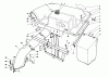 Toro 56175 (12-32) - 12-32 Rear Engine Rider, 1989 (9000001-9999999) Listas de piezas de repuesto y dibujos TWIN BAGGER GRASS CATCHER MODEL NO. 59184 (OPTIONAL)