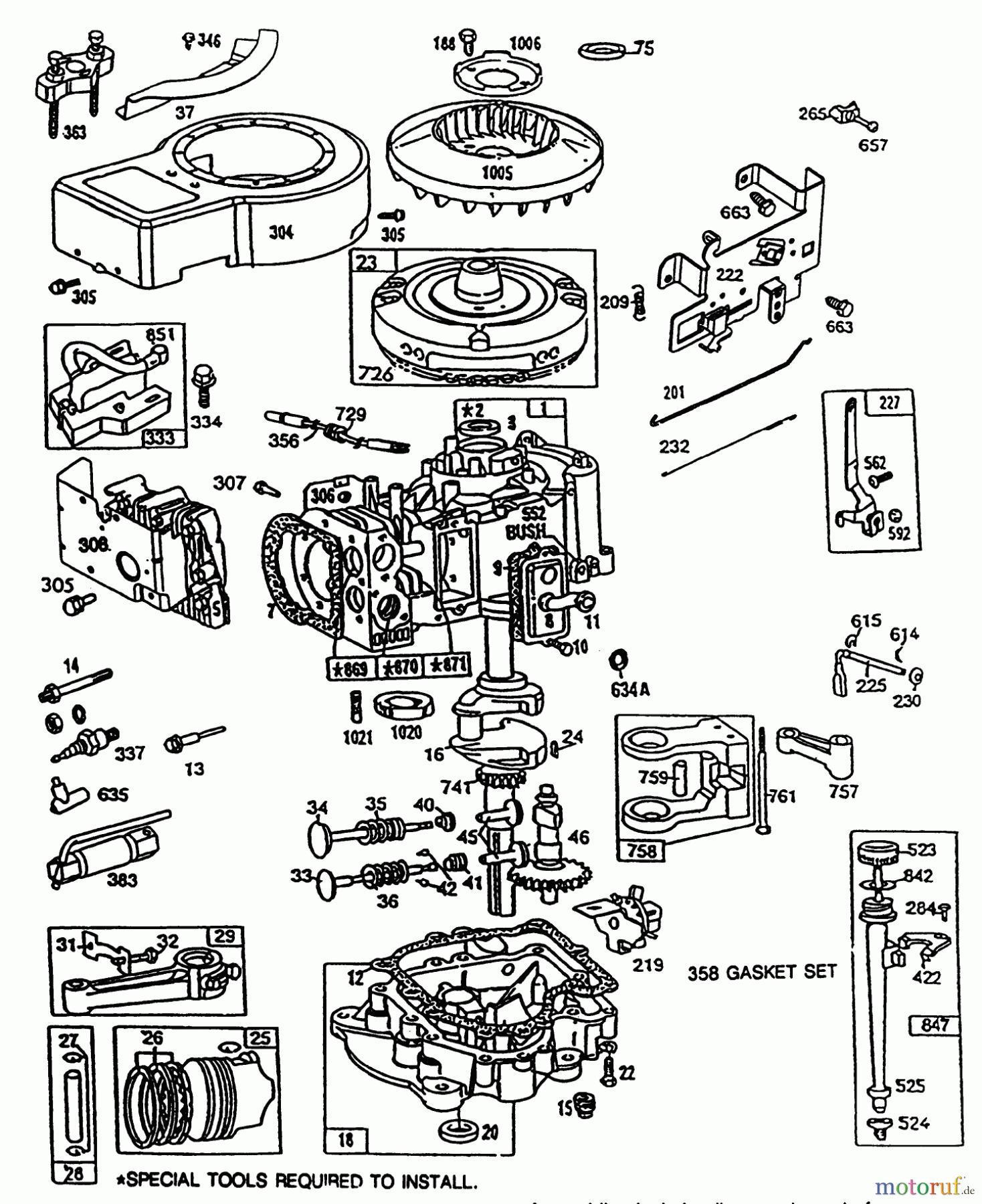  Toro Neu Mowers, Rear-Engine Rider 56185 (8-32) - Toro 8-32 Rear Engine Rider, 1992 (2000001-2999999) MODEL NO. 286707-0119-01 #1