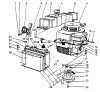 Toro 56190 (10-32) - 10-32 Recycler Rider, 1992 (2000001-2999999) Listas de piezas de repuesto y dibujos ENGINE ASSEMBLY