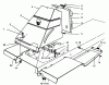 Toro 56190 (10-32) - 10-32 Recycler Rider, 1992 (2000001-2999999) Listas de piezas de repuesto y dibujos FRONT TOWER ASSEMBLY